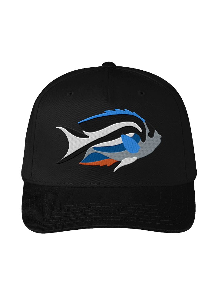 Bellus Angelfish Mid-Profile Baseball Cap (Embroidered) for Reef and Marine Aquarium Lovers product image (2)