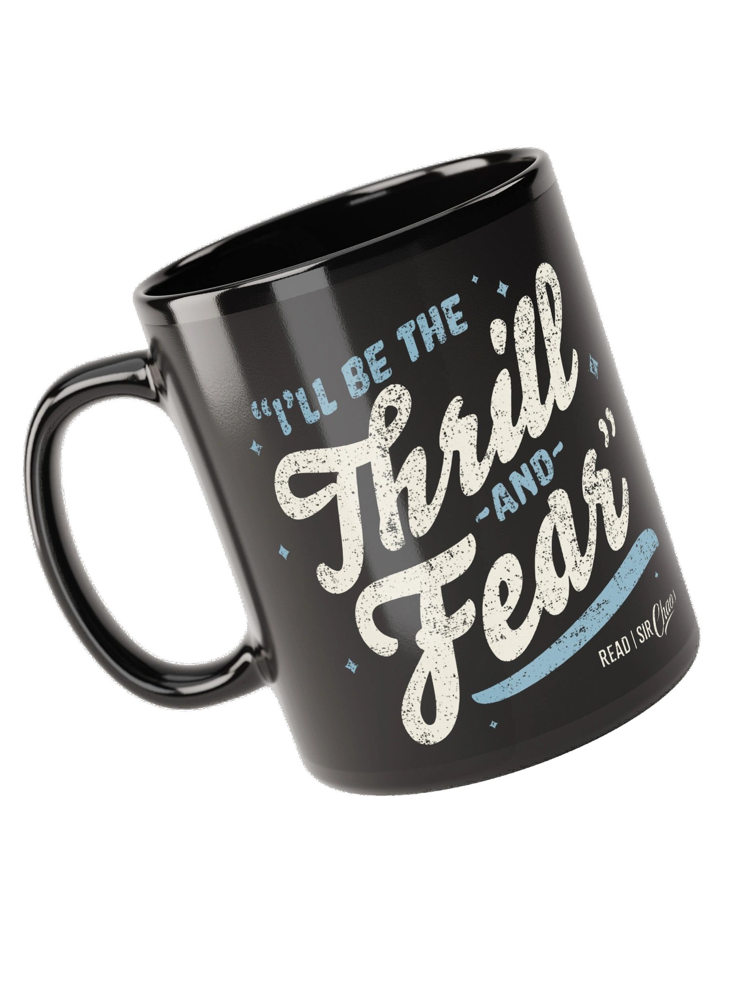 Thrill and Fear Black Mug product image (5)
