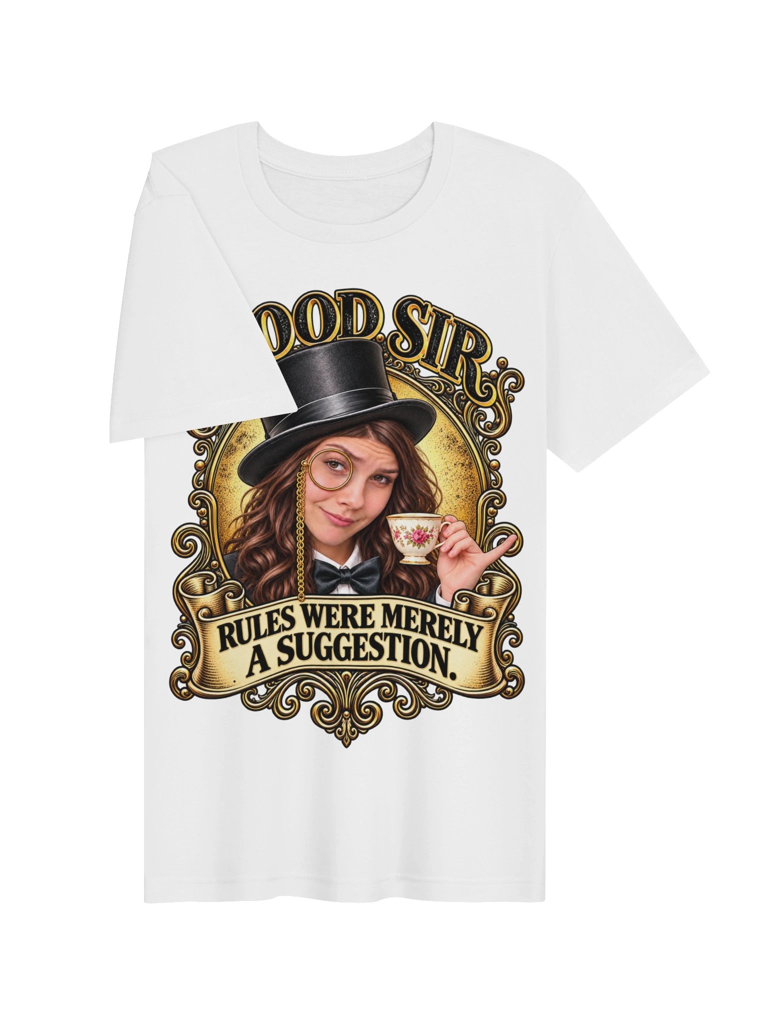 Good Sir Steampunk Tea T-Shirt product image (7)