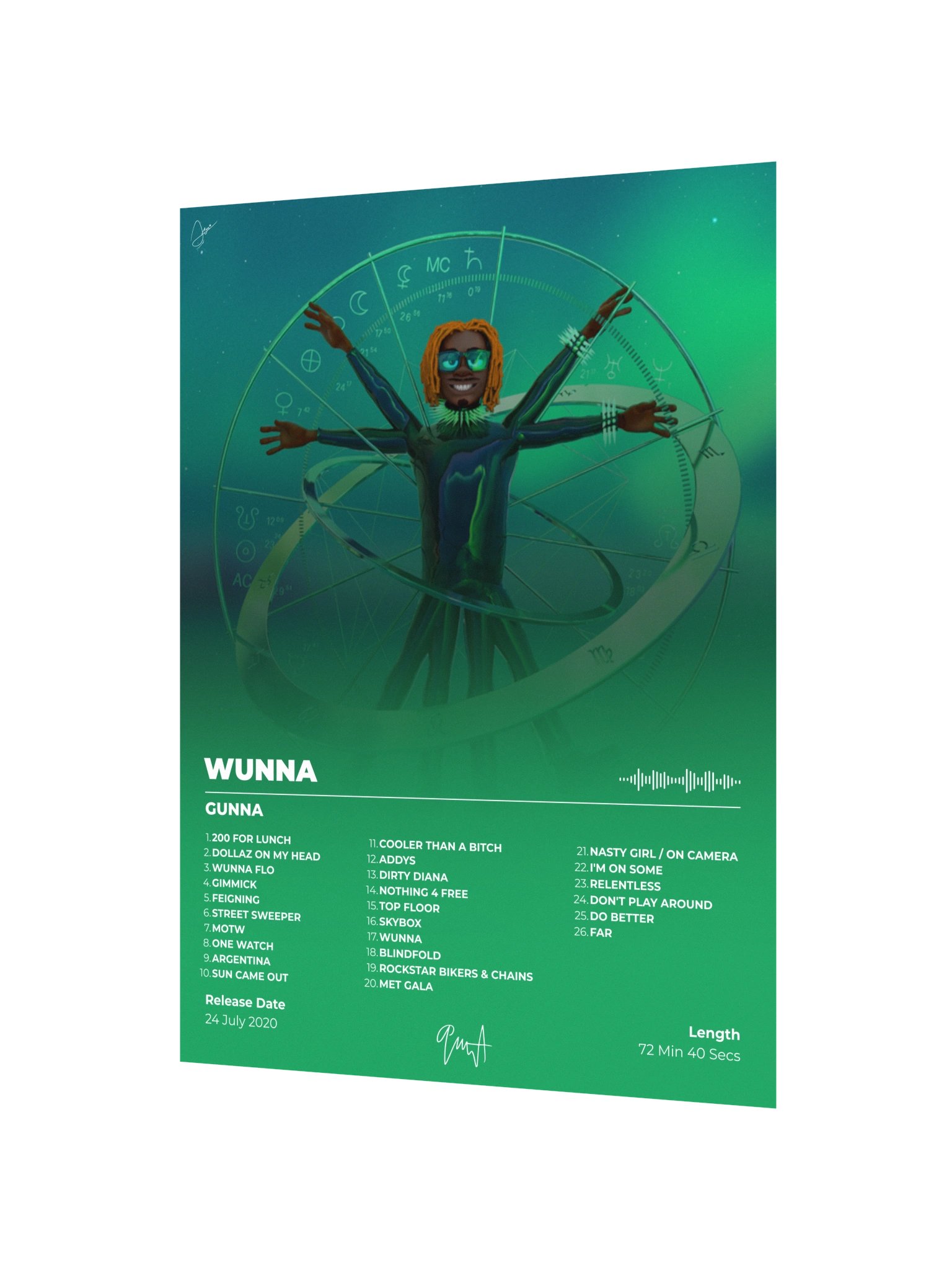 WUNNA Album Poster product image (4)