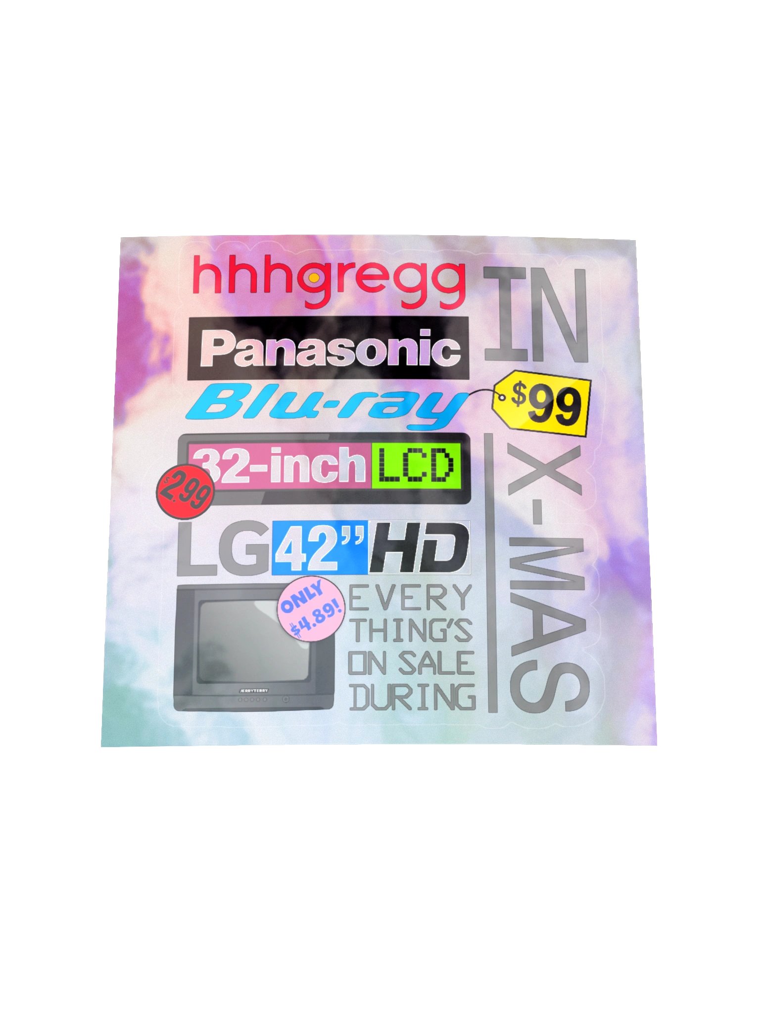 "ReDoin" Holographic Sticker product image (2)