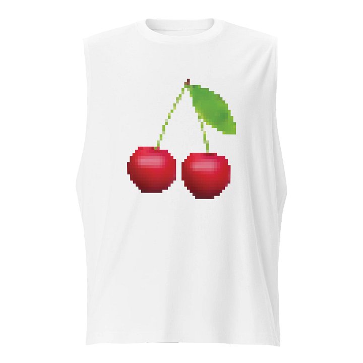 cherry pixel men's Tank product image (1)