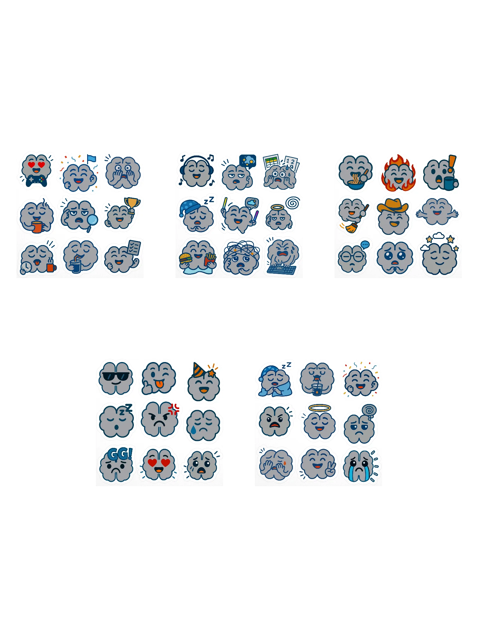 50 Shades of MorDHD Combo Sticker Set product image (4)