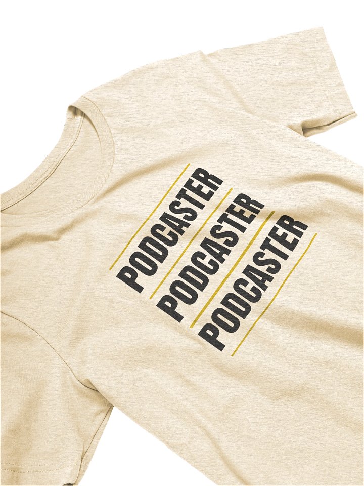 Podcaster shirt - 3X product image (38)