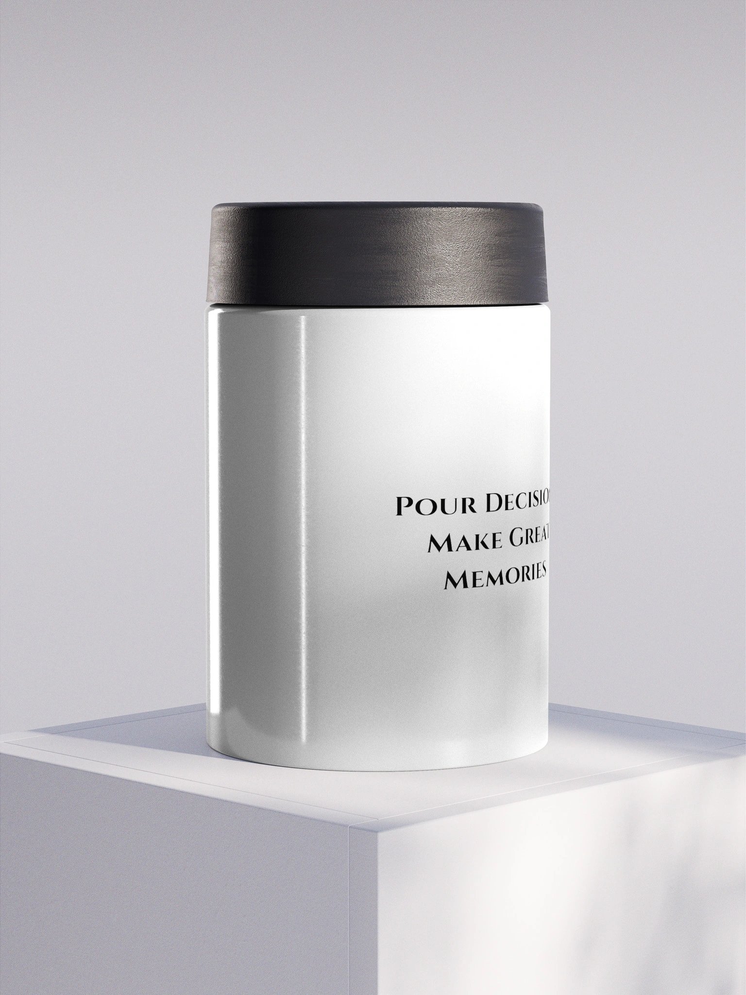 Pour Decisions Make Great Memories Koozie product image (1)