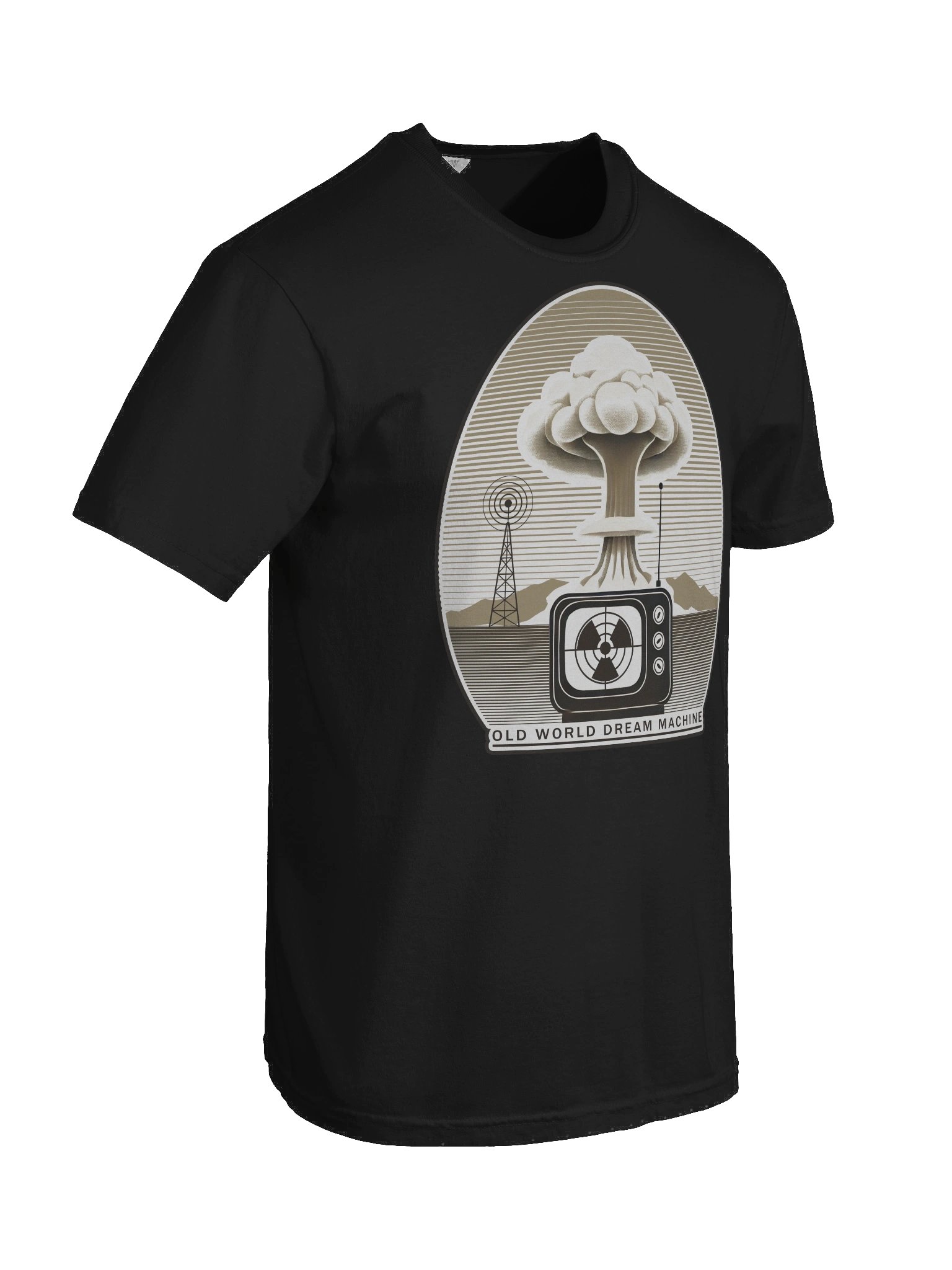 Old World Dream Machine Minimal Mushroom Cloud Tee product image (8)