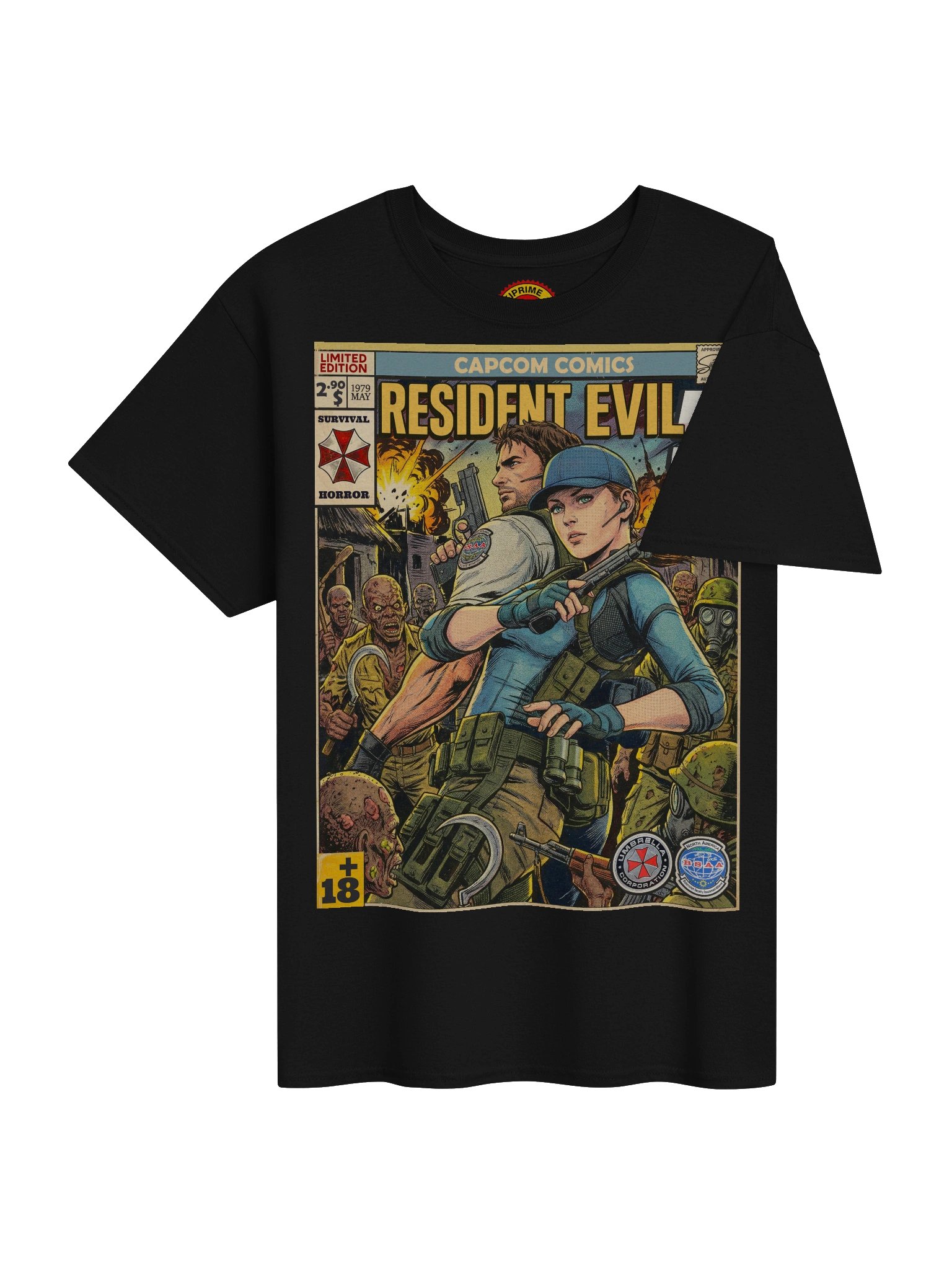 Resident Evil 5 Comic Art T-Shirt product image (4)