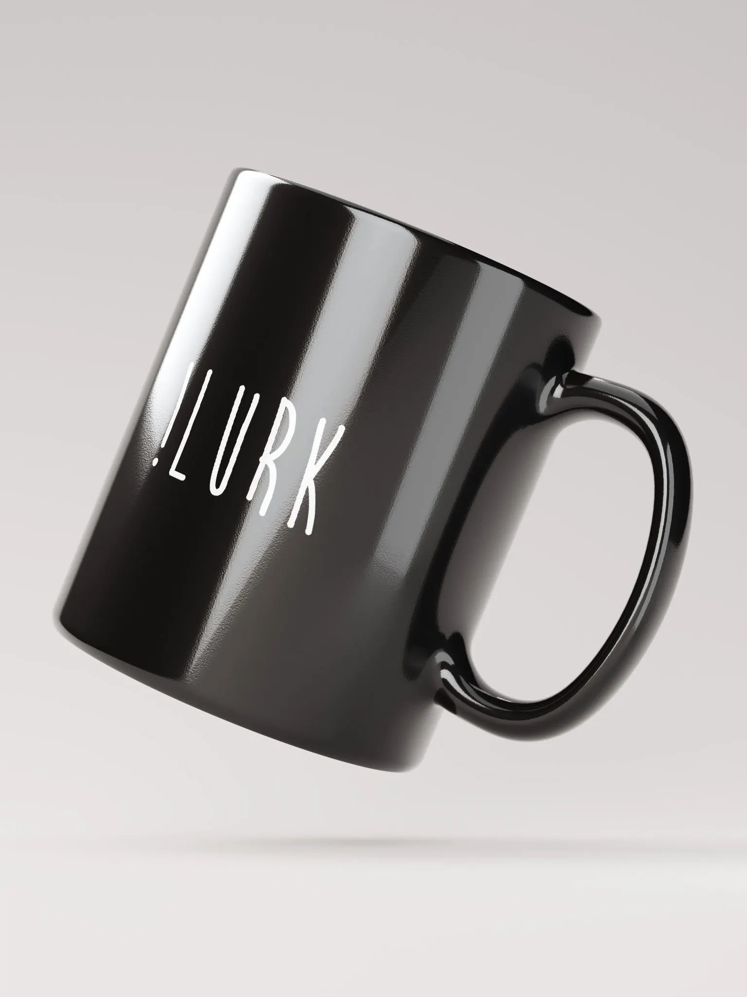 Black Mug: !LURK product image (2)