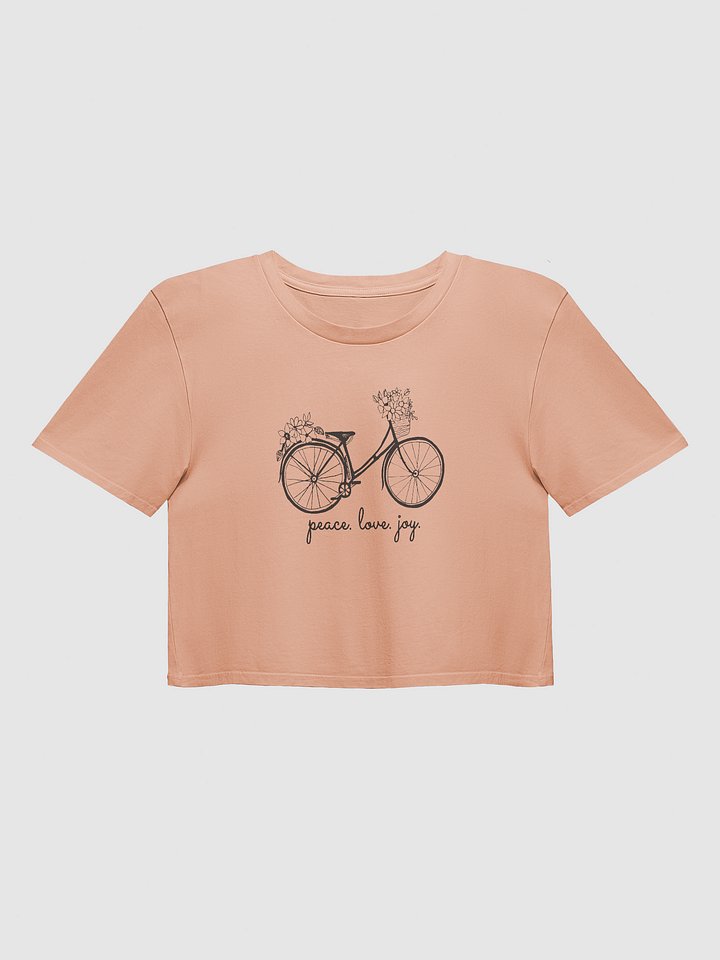 Peace Love Joy Cropped Tee product image (9)