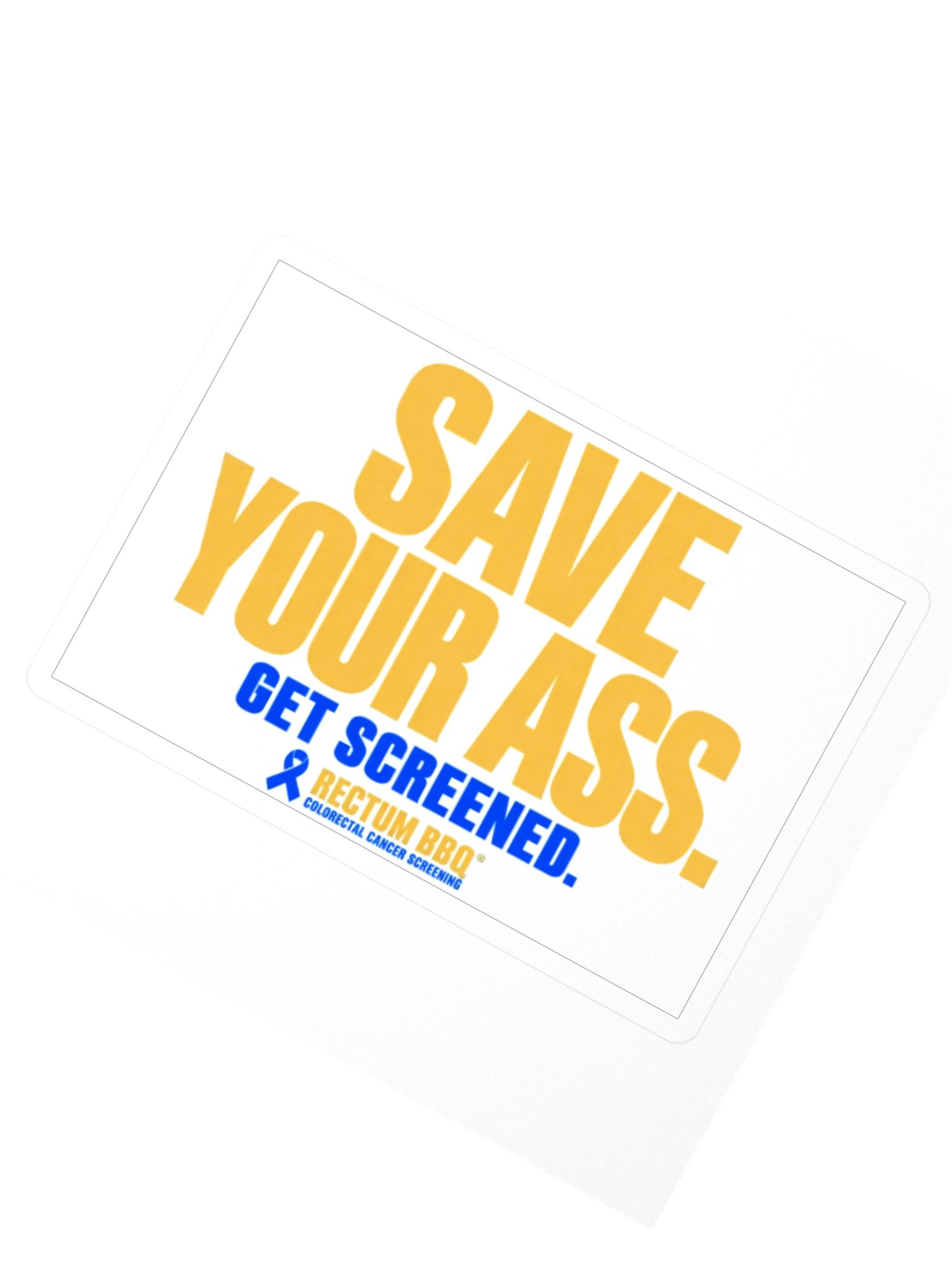 Save Your Ass Sticker product image (4)