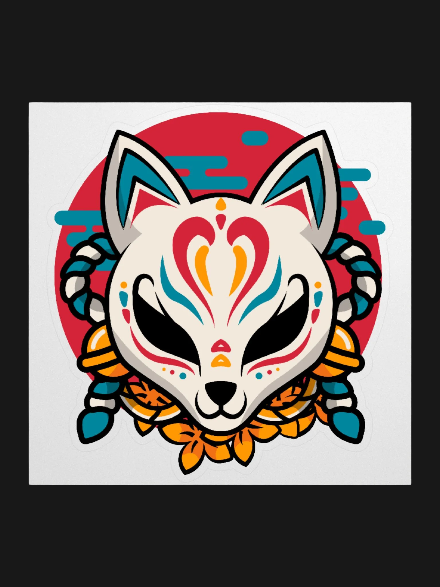 KSUNE Fox Art Sticker product image (1)