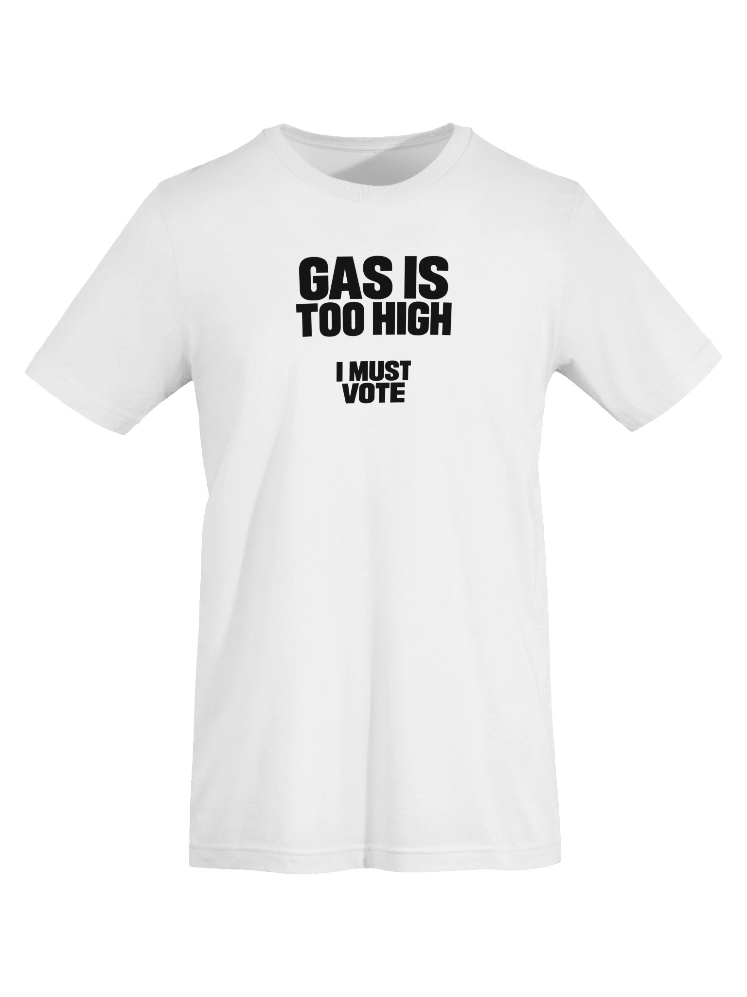 Gas Is Too High Tee - White product image (5)
