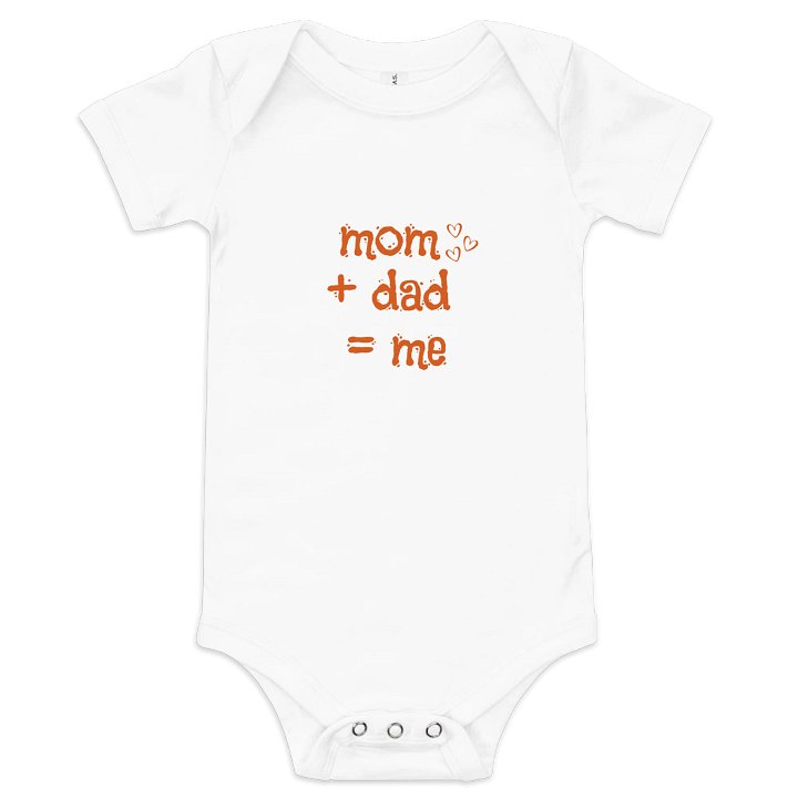 Sunshine Equation Baby Onesie product image (3)
