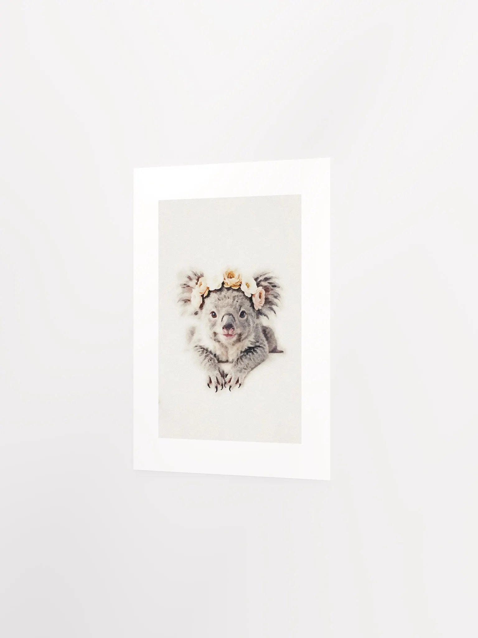 Serene Koala Passepartout Print product image (12)