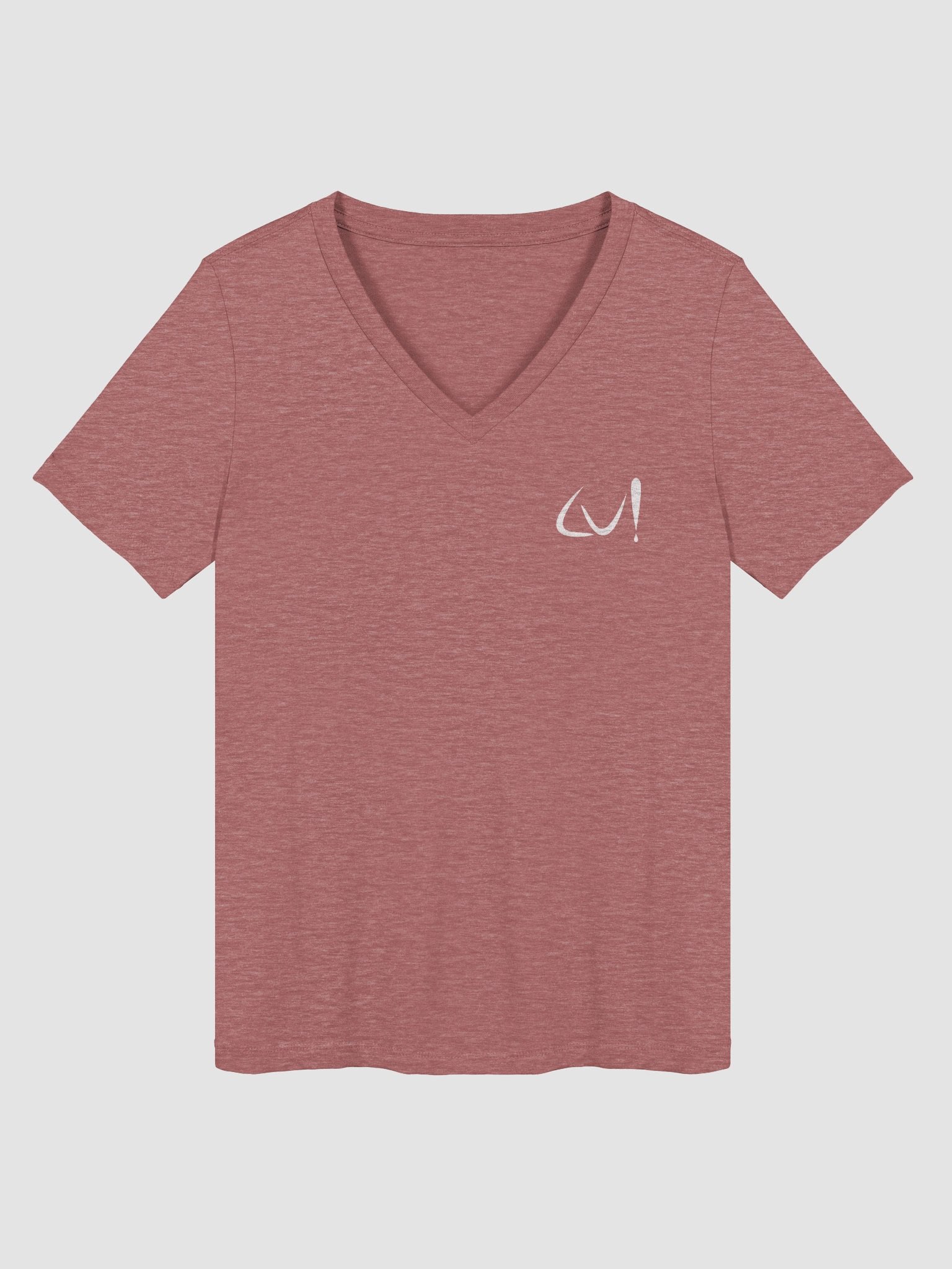 CREW - CU! T-Shirt (Women's Sizing V Neck) - White Printed Logo with CREW on the back product image (1)