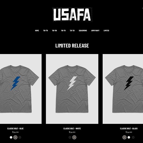 ***Attention in the area***

Limited Release Classic Bolt tees will discontinue Aug 31st. Get yours before they disappear. 

...