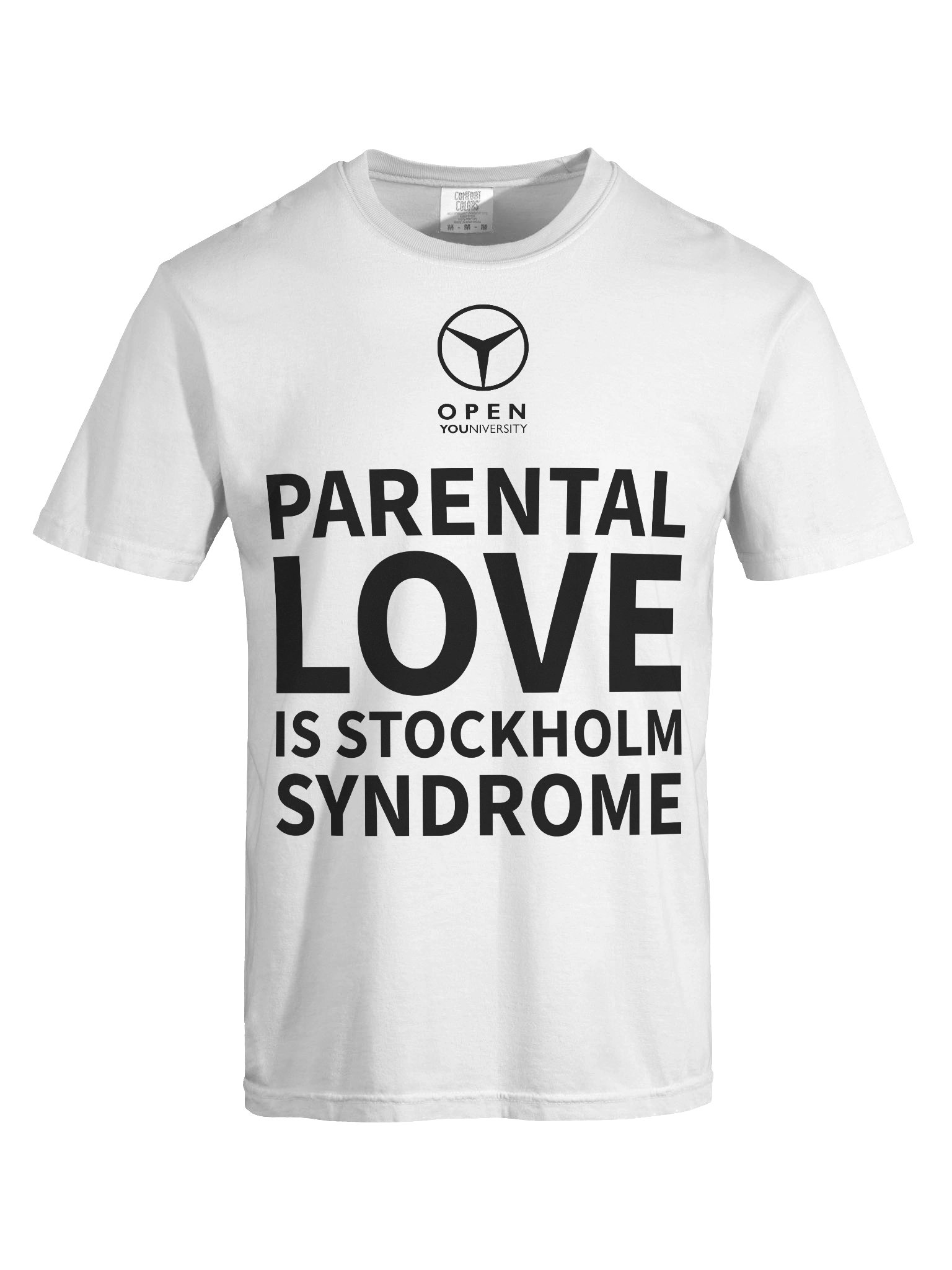 PARENTAL LOVE IS STOCKHOLM SYNDROME - White Version product image (1)