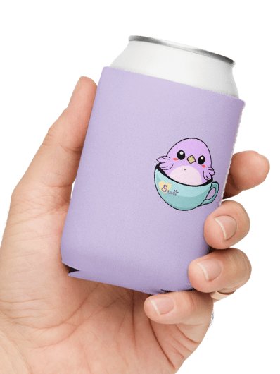 Swit Finch Logo | Coozie Can Cooler product image (1)