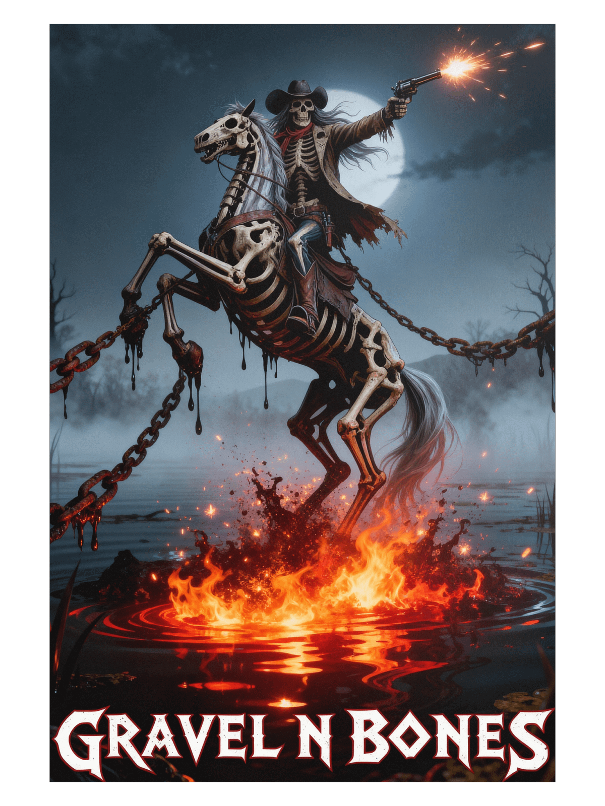 Still Rode Gravel N Bones – The Damned Still Ride Poster | Gravel N Bones