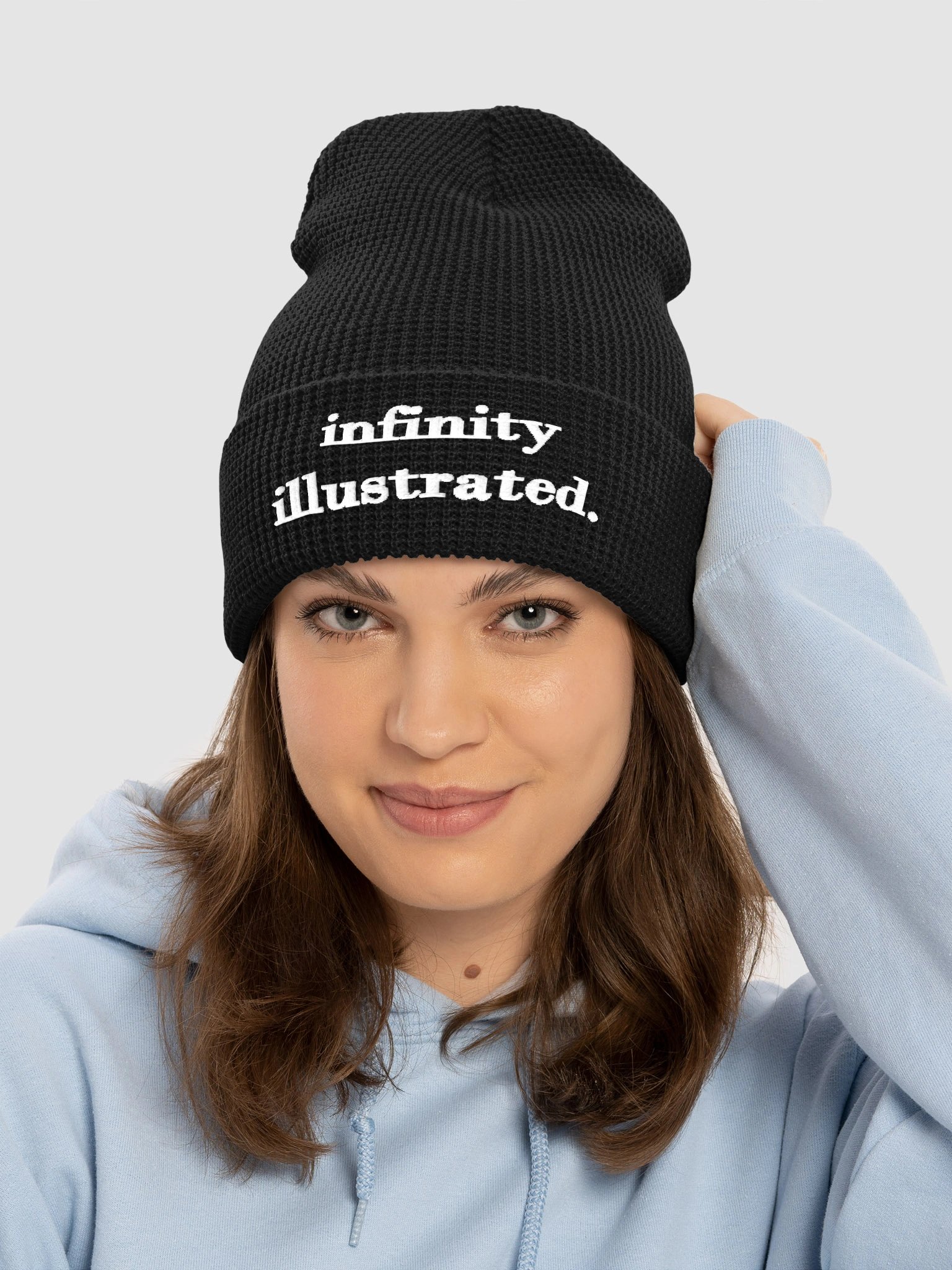 Infinity Illustrated. Waffle Beanie product image (6)