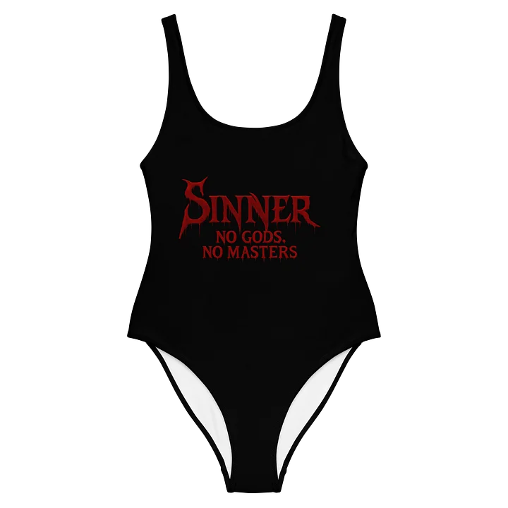 Rebellious Red Drip Swimsuit product image (2)