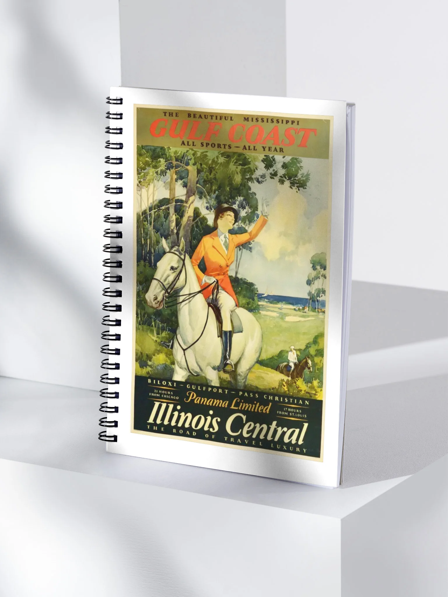 Mississippi Gulf Coast Vintage Travel Notebook product image (4)