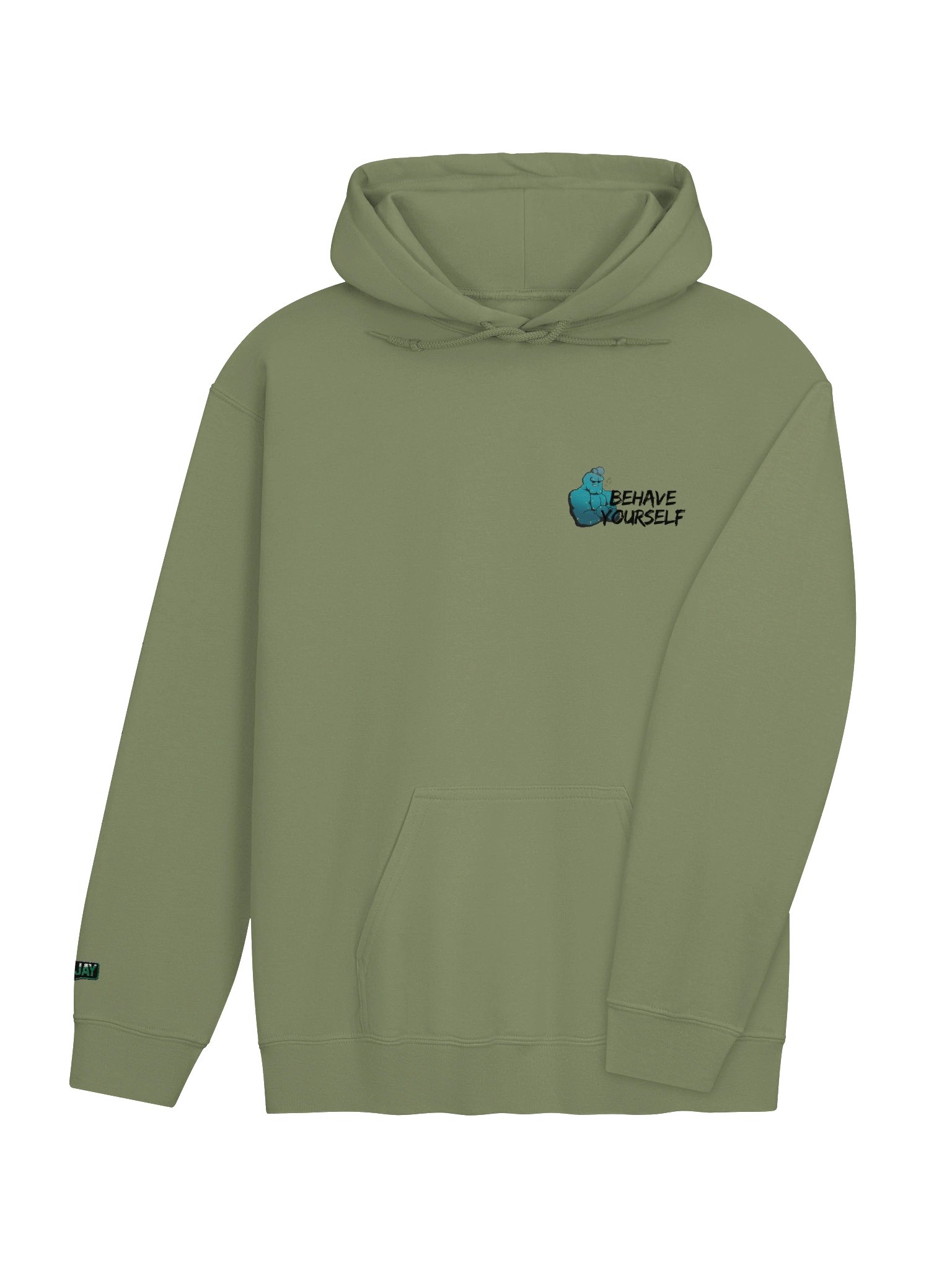 Behave Yourself Black Hoodie product image (24)