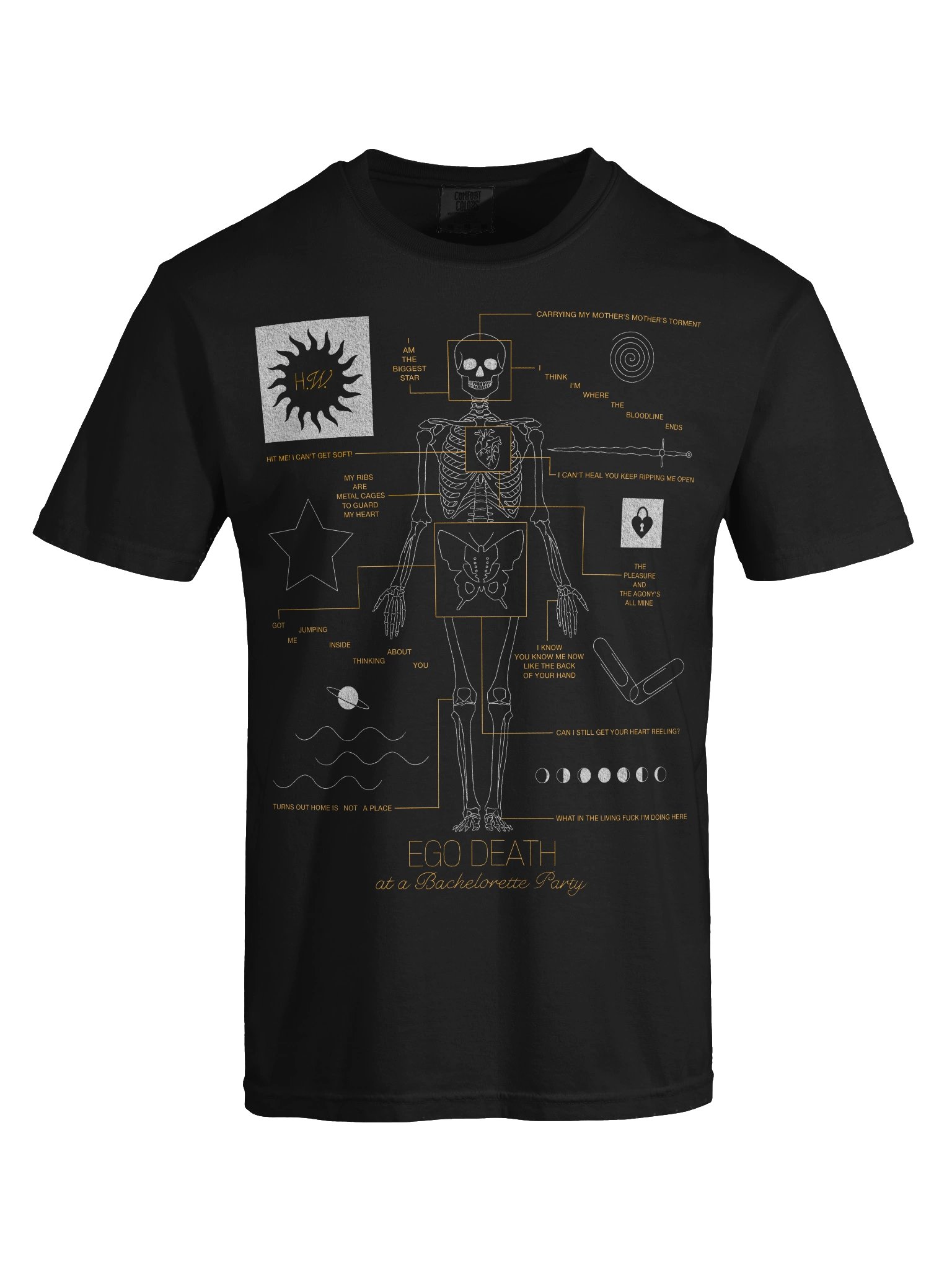 ego death chart tee product image (7)