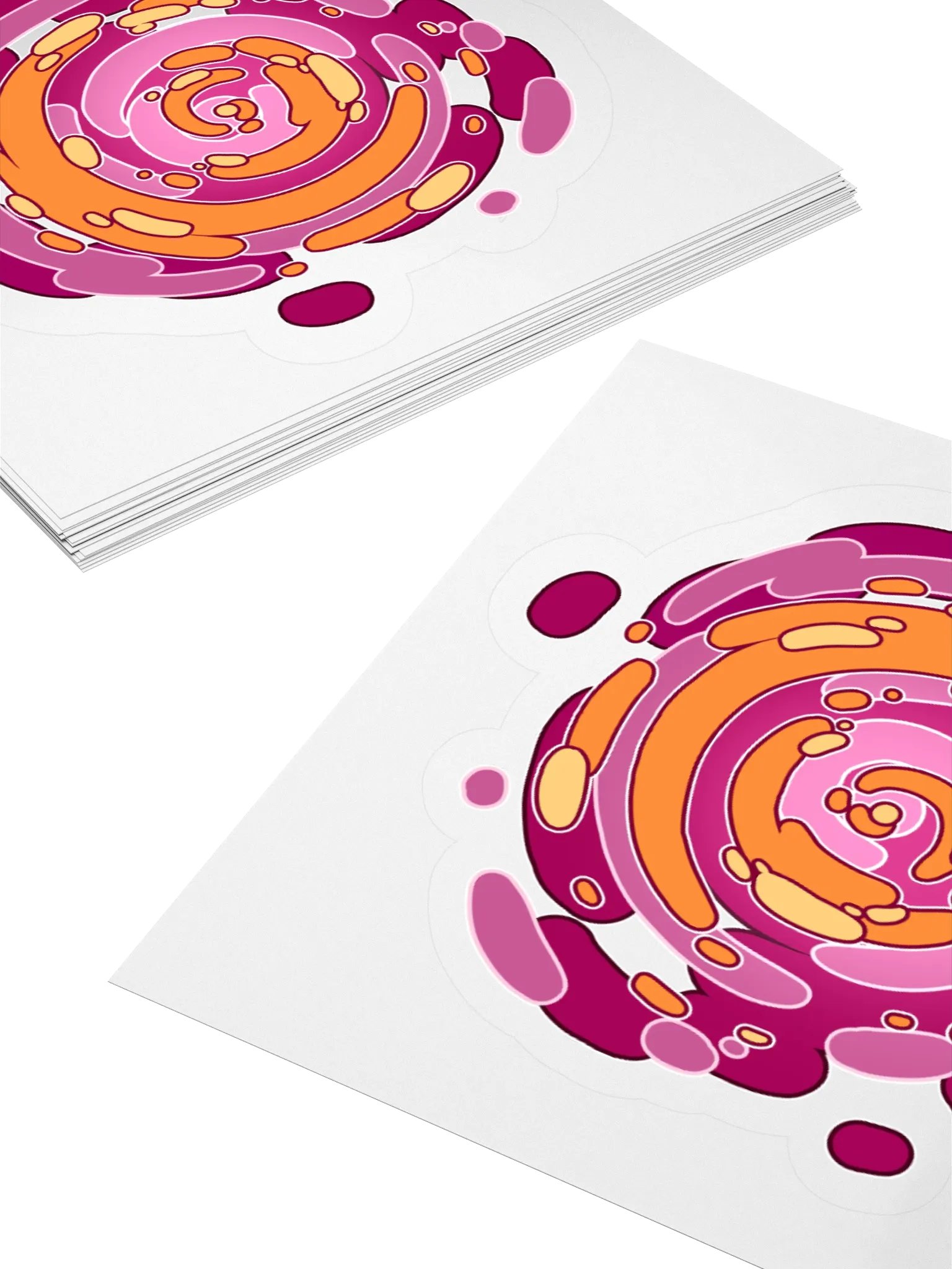 Time Warp Sticker (Lesbian Pride Flag) product image (4)