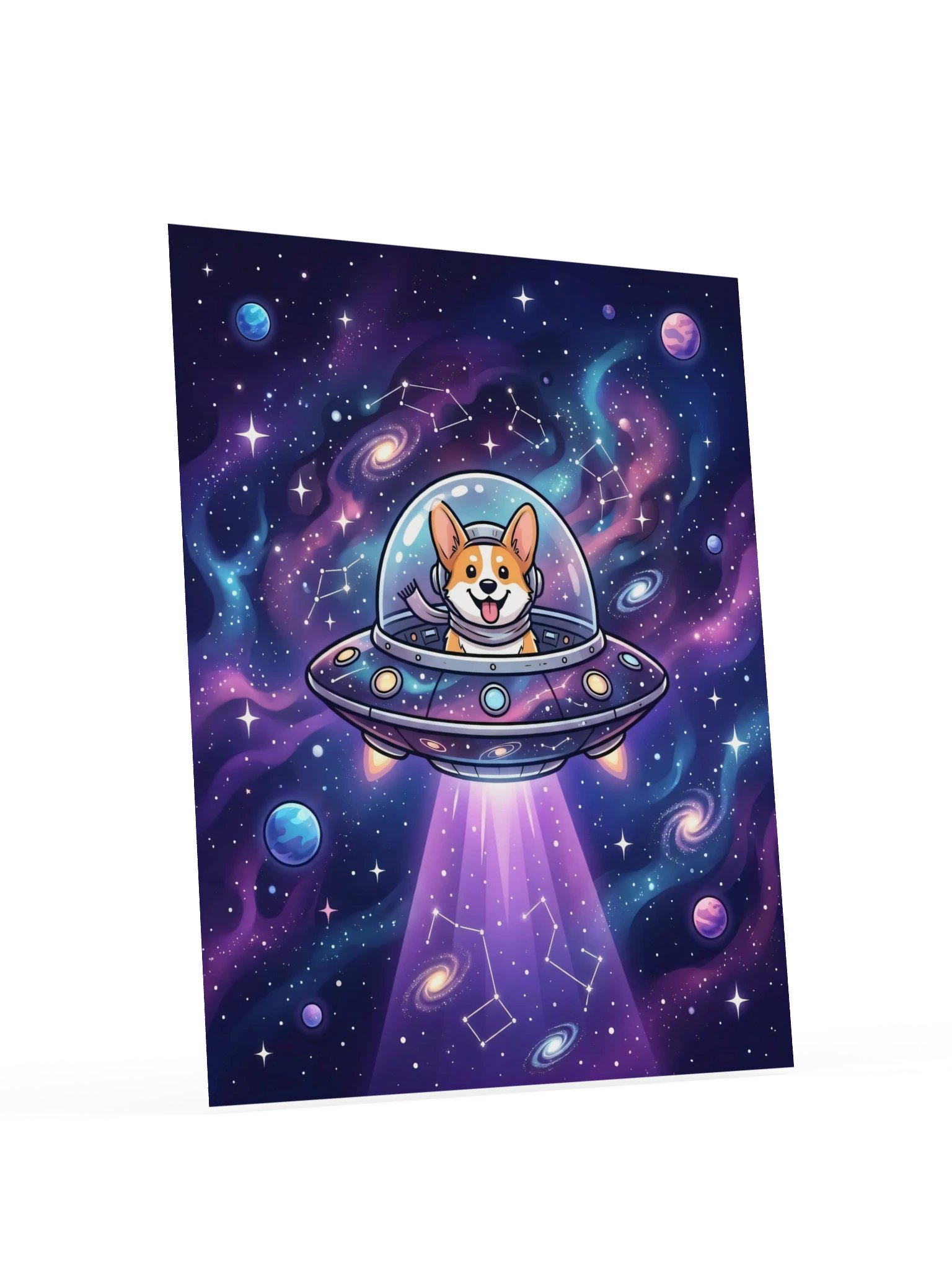 UFO Corgi Poster product image (18)