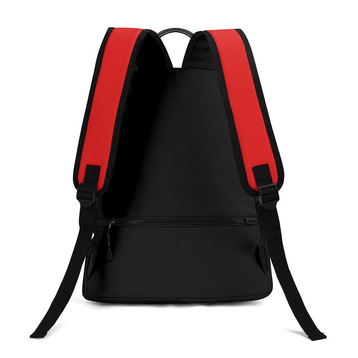 17 Inch Twill TEAMBMB Leather School Backpack product image (2)