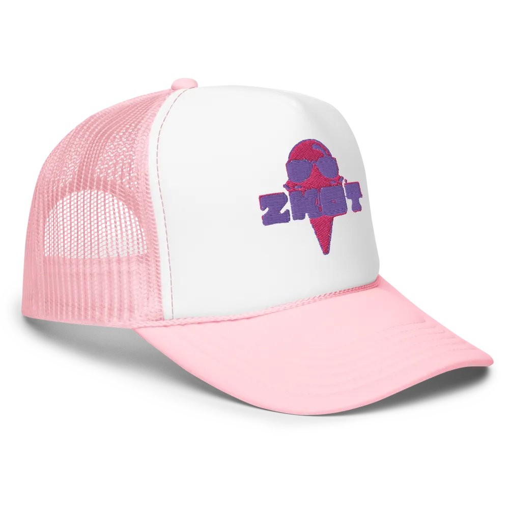 Pink Logo ZKOT Mesh Cap - Show your Support with Style - Headwear product image (3)