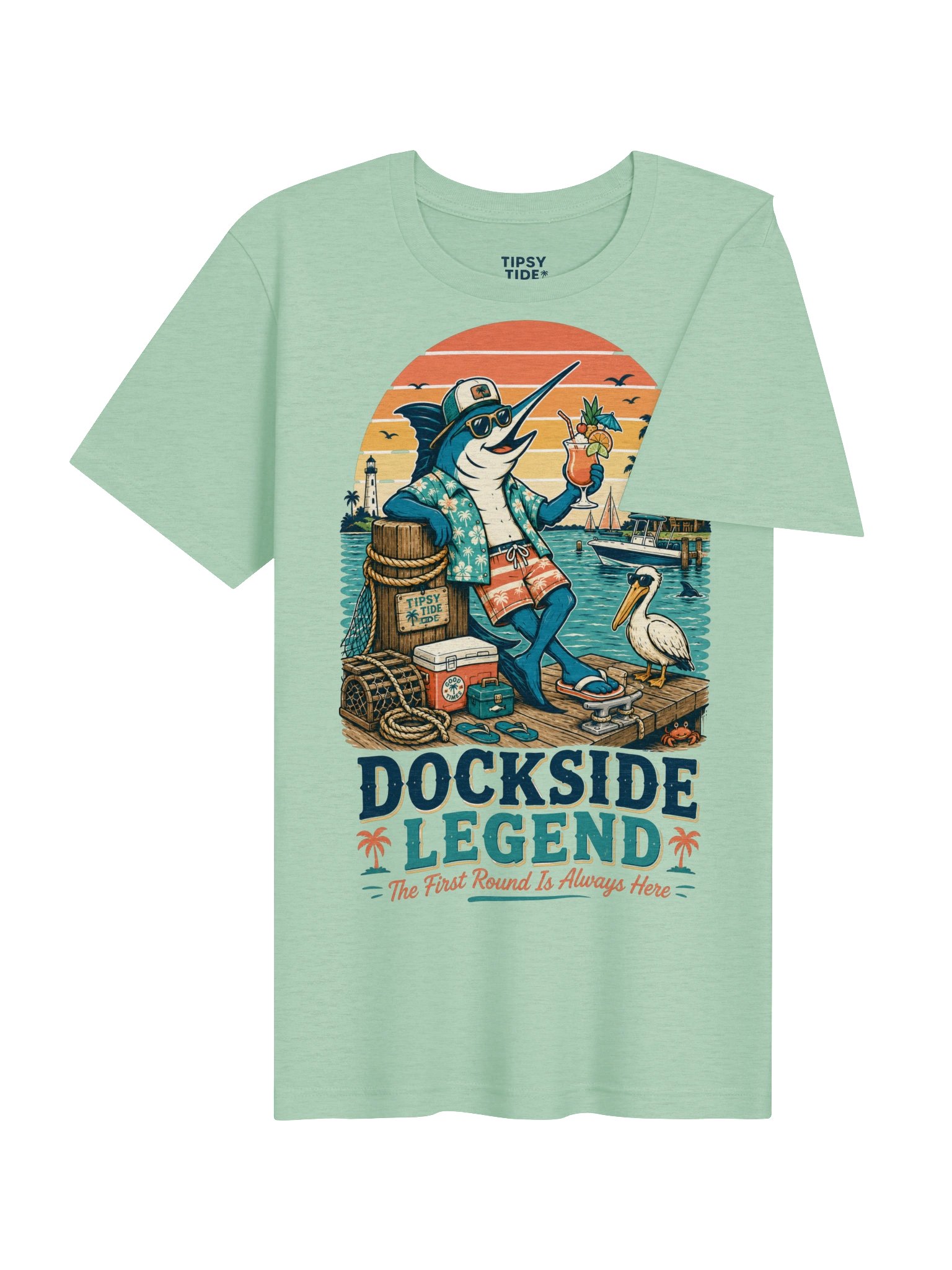 Dockside Legend Shark Tee product image (5)