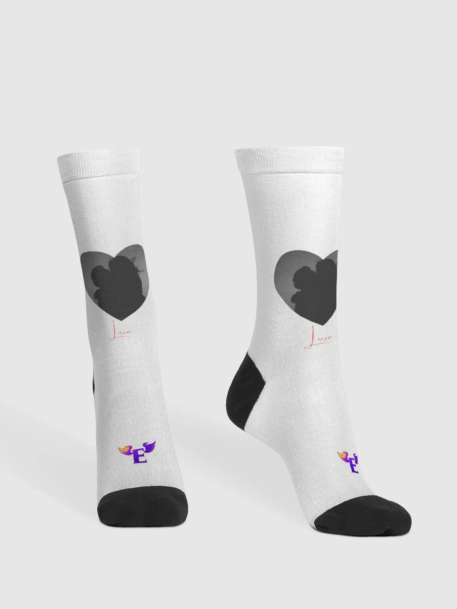 Love: EcoArt Crew Socks product image (2)