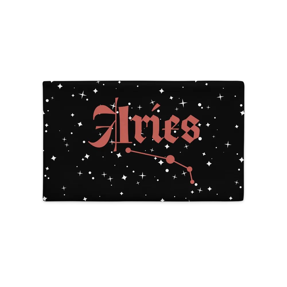 Celestial Aries All-Over Print Pillow Case product image (2)