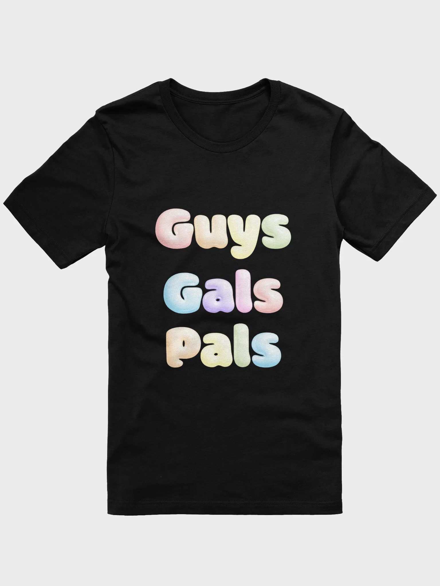 Guys Gals Pals Bubble Pride T-Shirt product image (1)