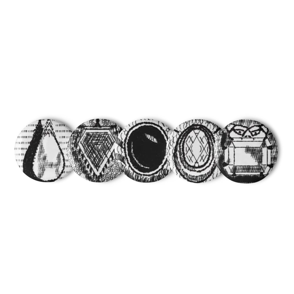 pin set #02 - the rocks product image (2)
