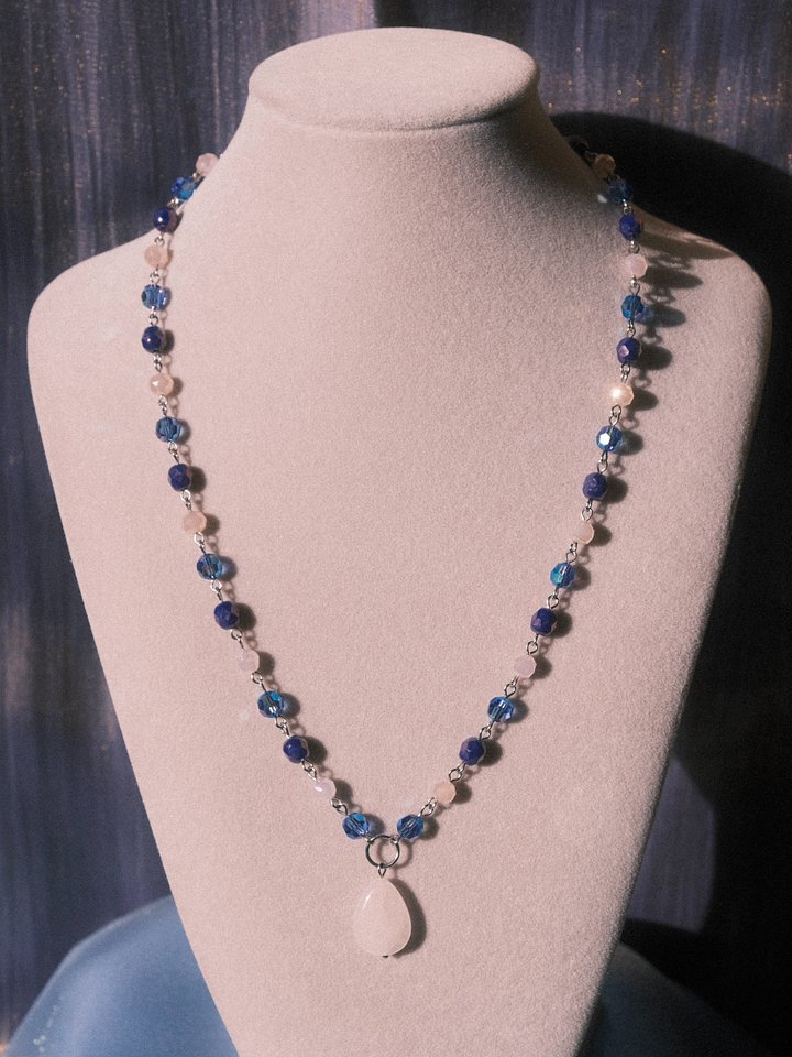 Loving spirit - Rose quartz necklace product image (1)