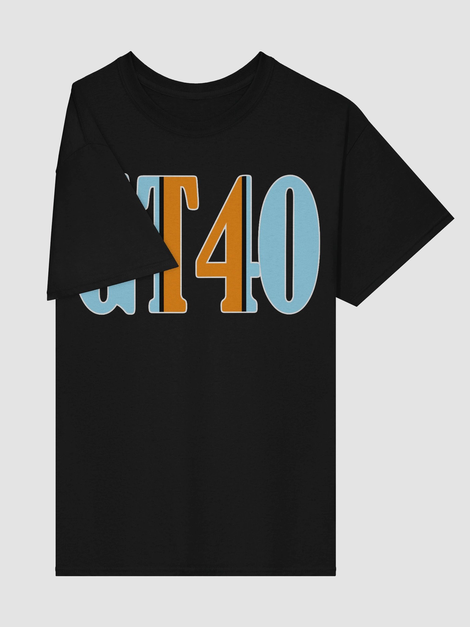 GT40: A Tribute to Racing Legend" – Gulf-Inspired T-Shirt product image (39)