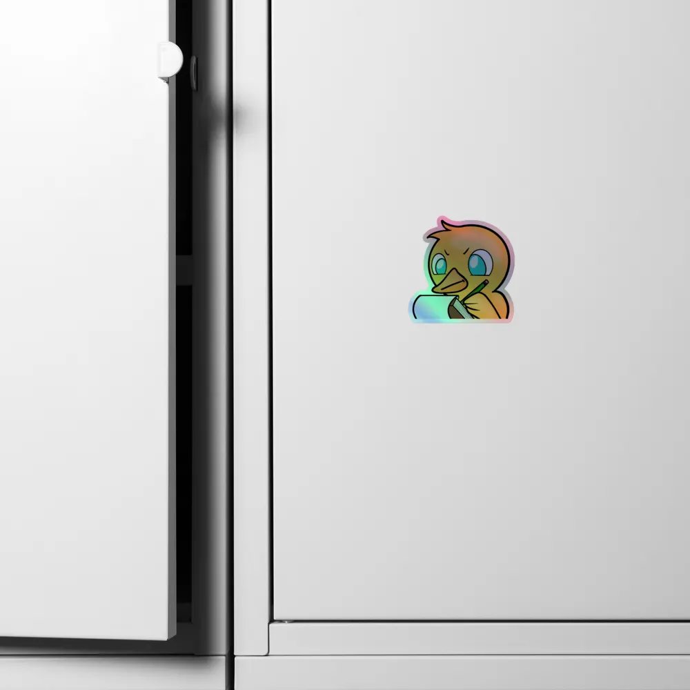 Notes Holo Sticker product image (4)
