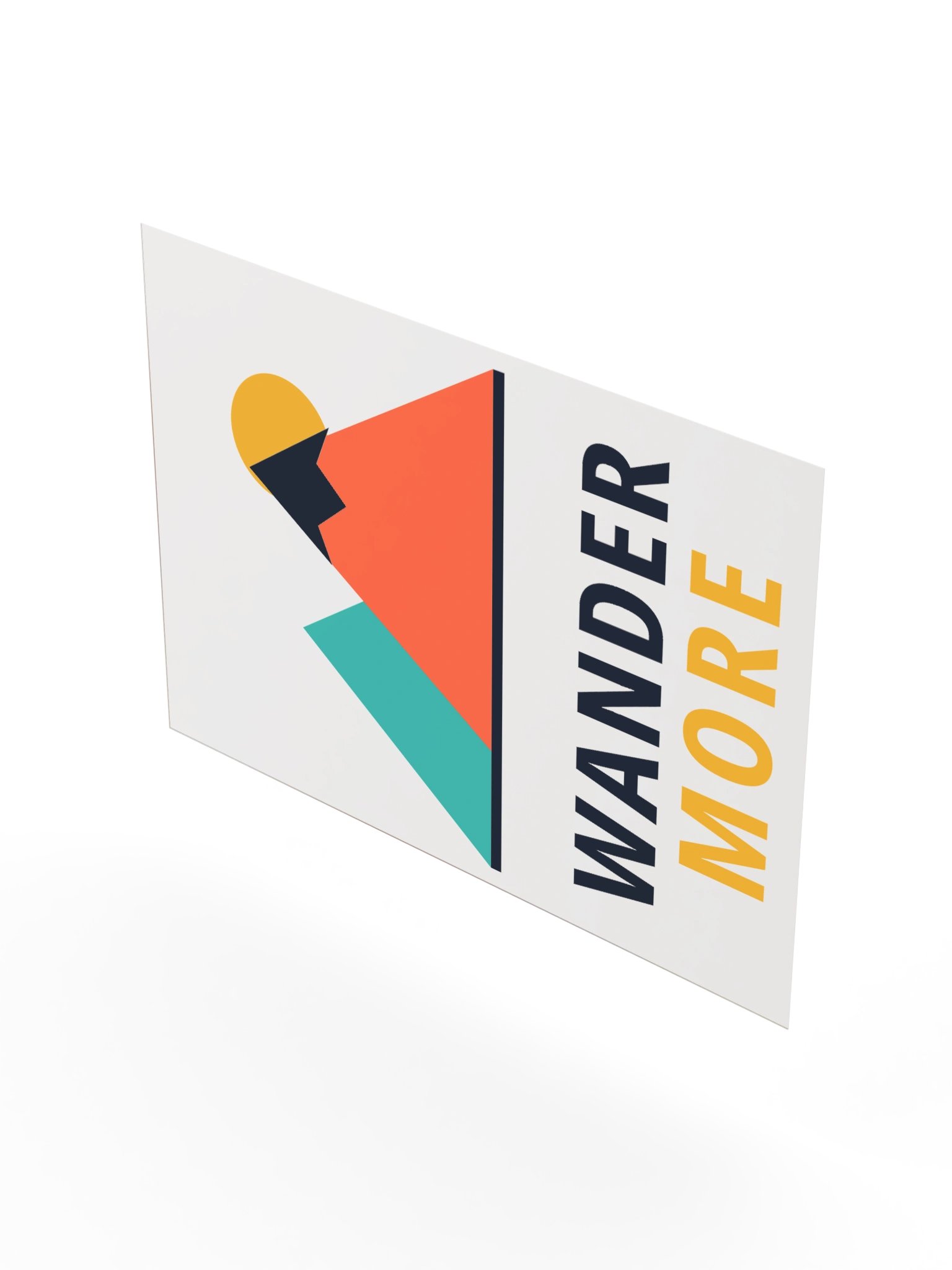 Wander More Mountain Poster product image (20)