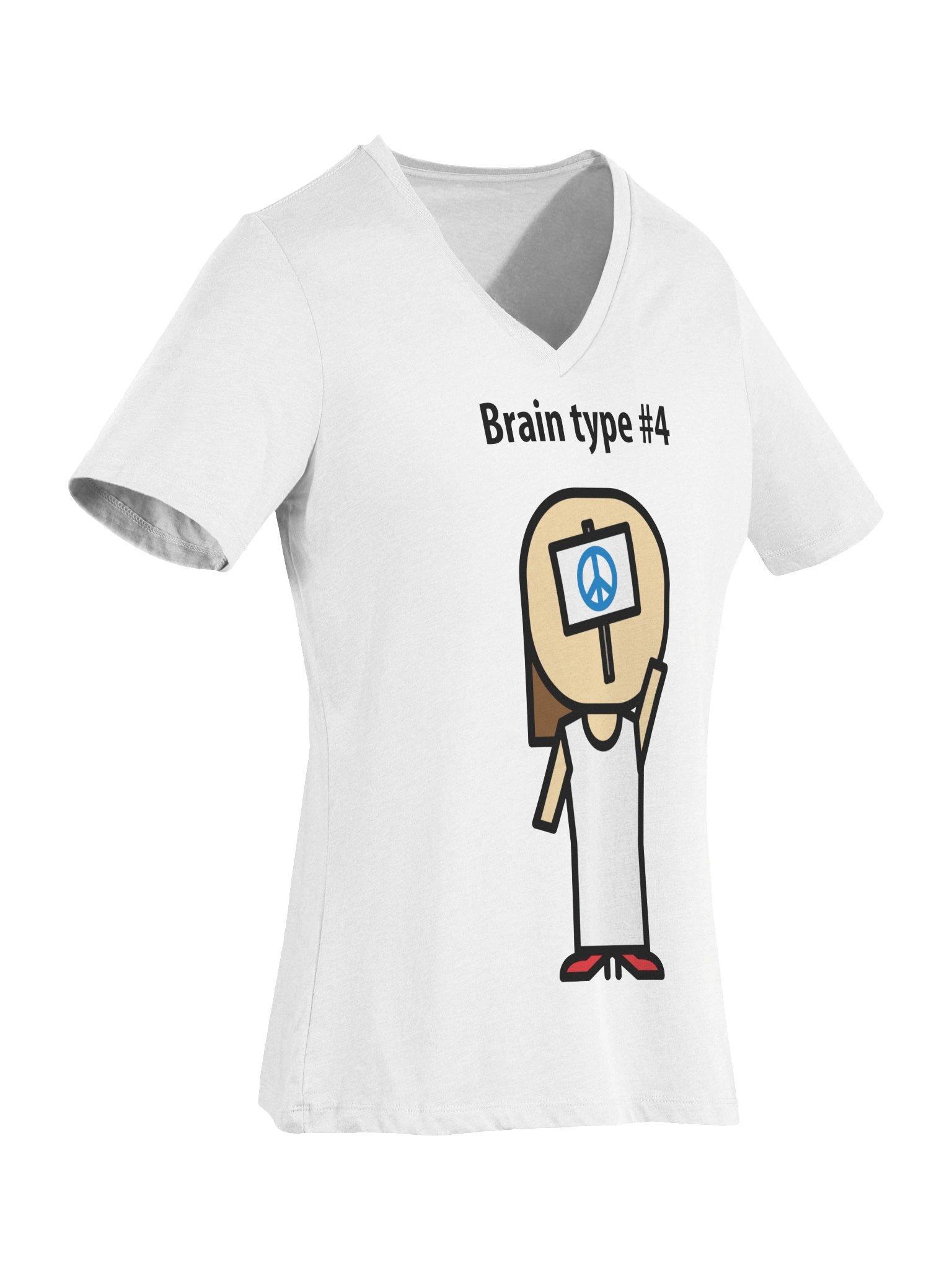 Women's t-shirt for brain type #4 product image (7)