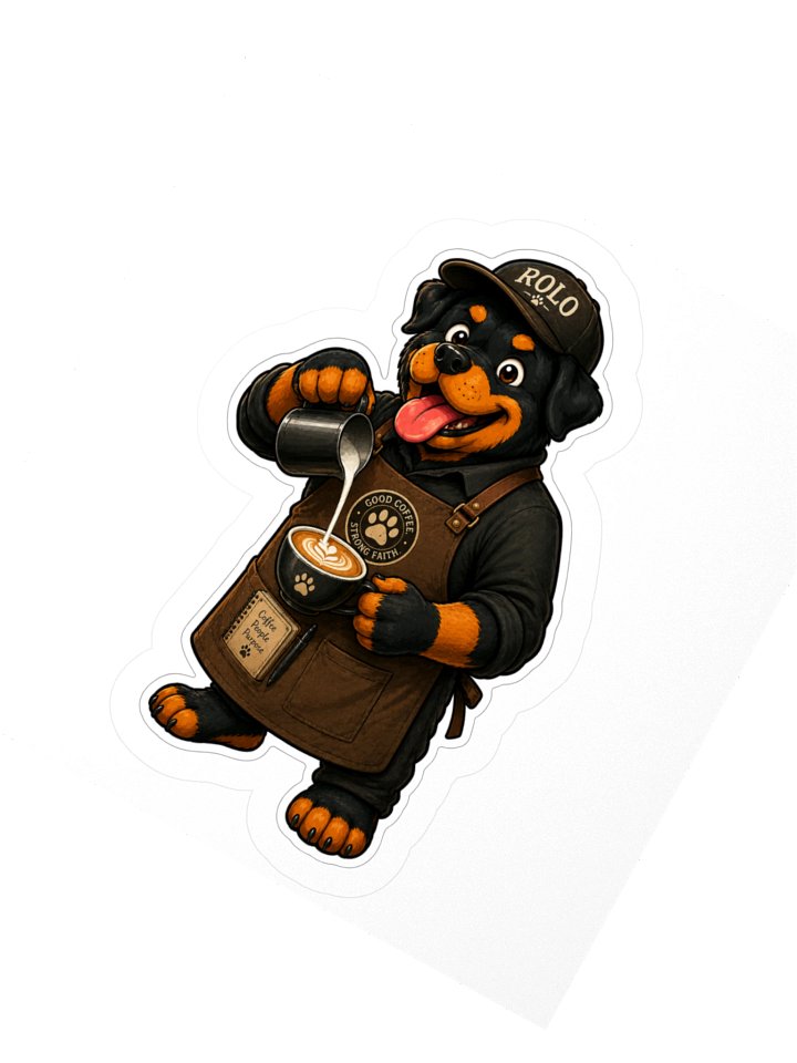 Barista Rolo sticker product image (4)