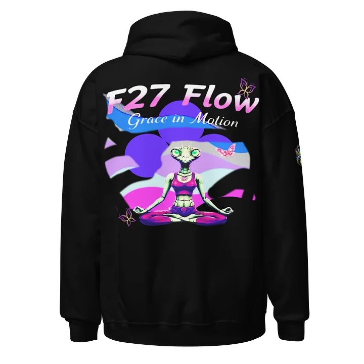 F27 Flow – Grace in Motion Butterfly Hoodie By FayzieBobs product image (2)