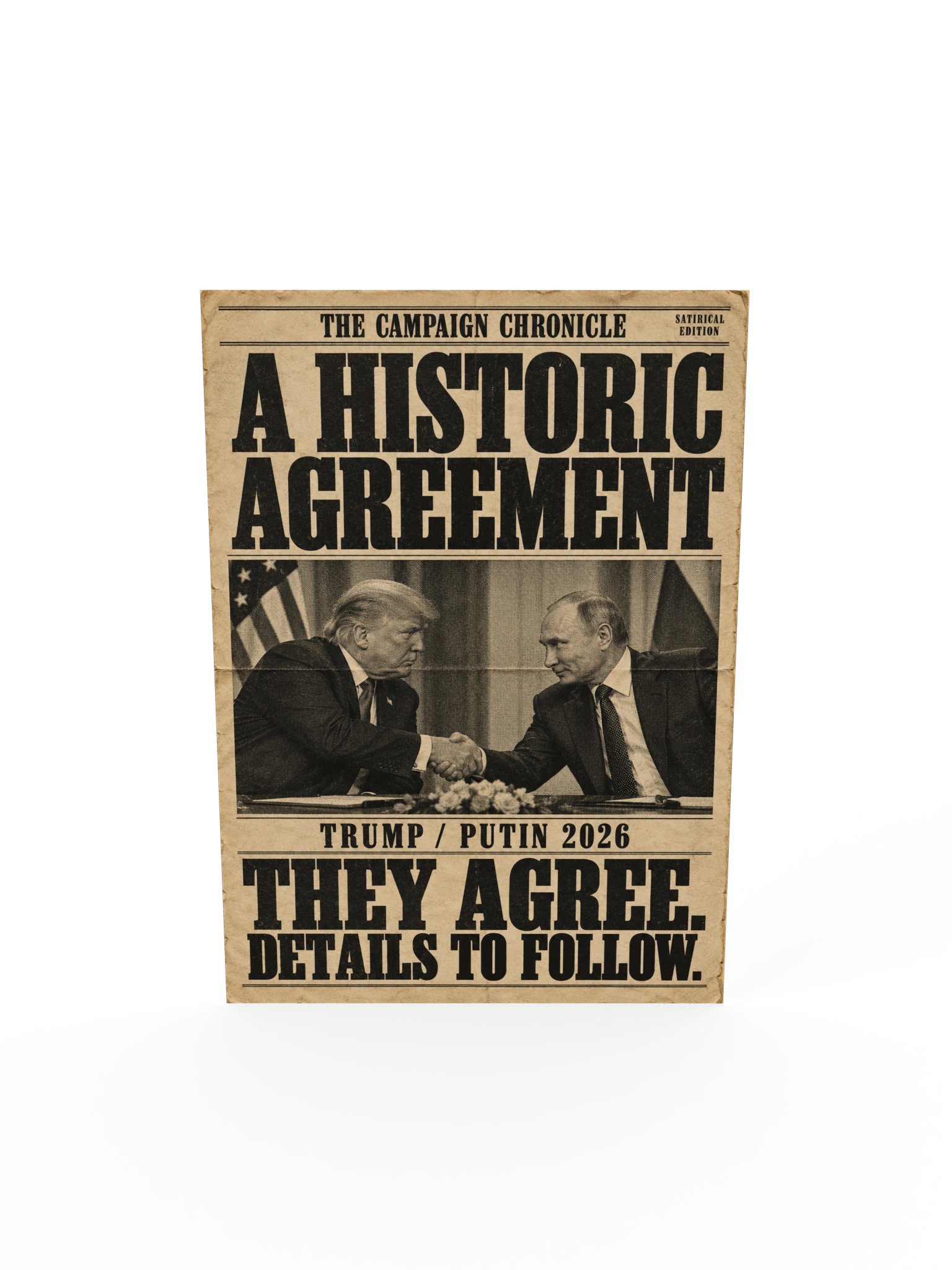 A Historic Agreement — Poster product image (5)