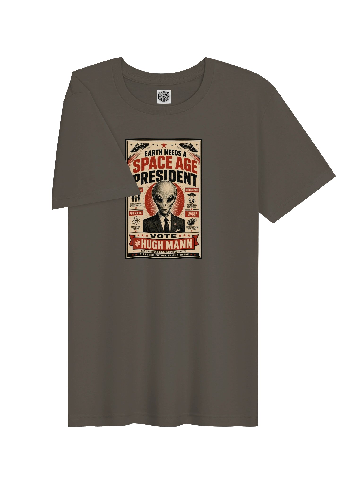 Earth Needs a Space Age President Supersoft Unisex Tee product image (3)