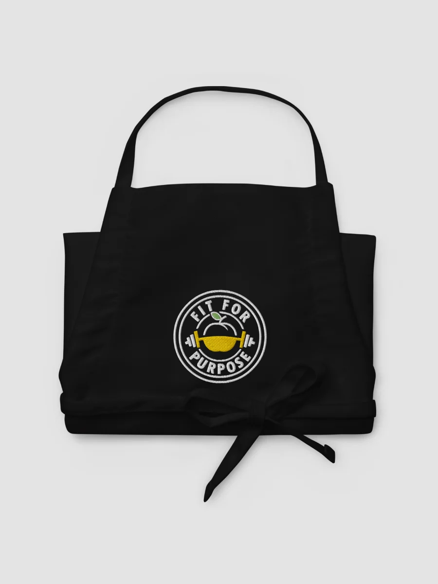 FitForFoodie Apron (Embroidered Logo, OSFA) product image (2)