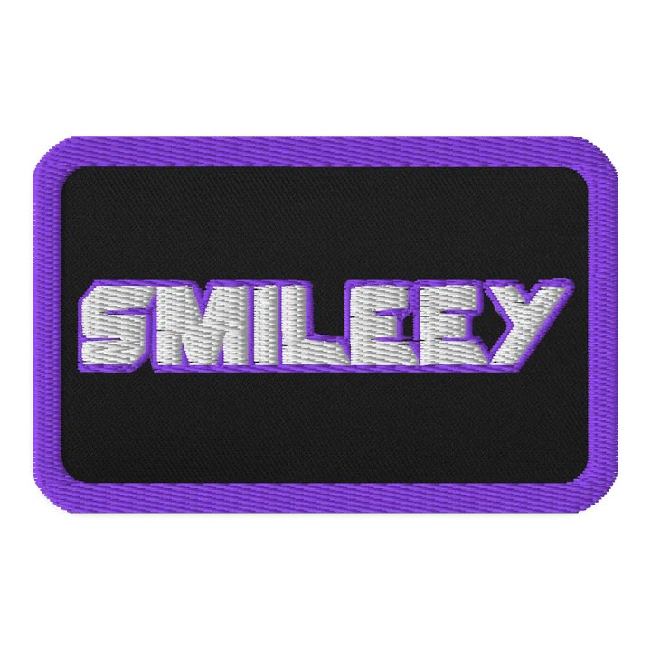 Smileey Embroidered Patch product image (1)