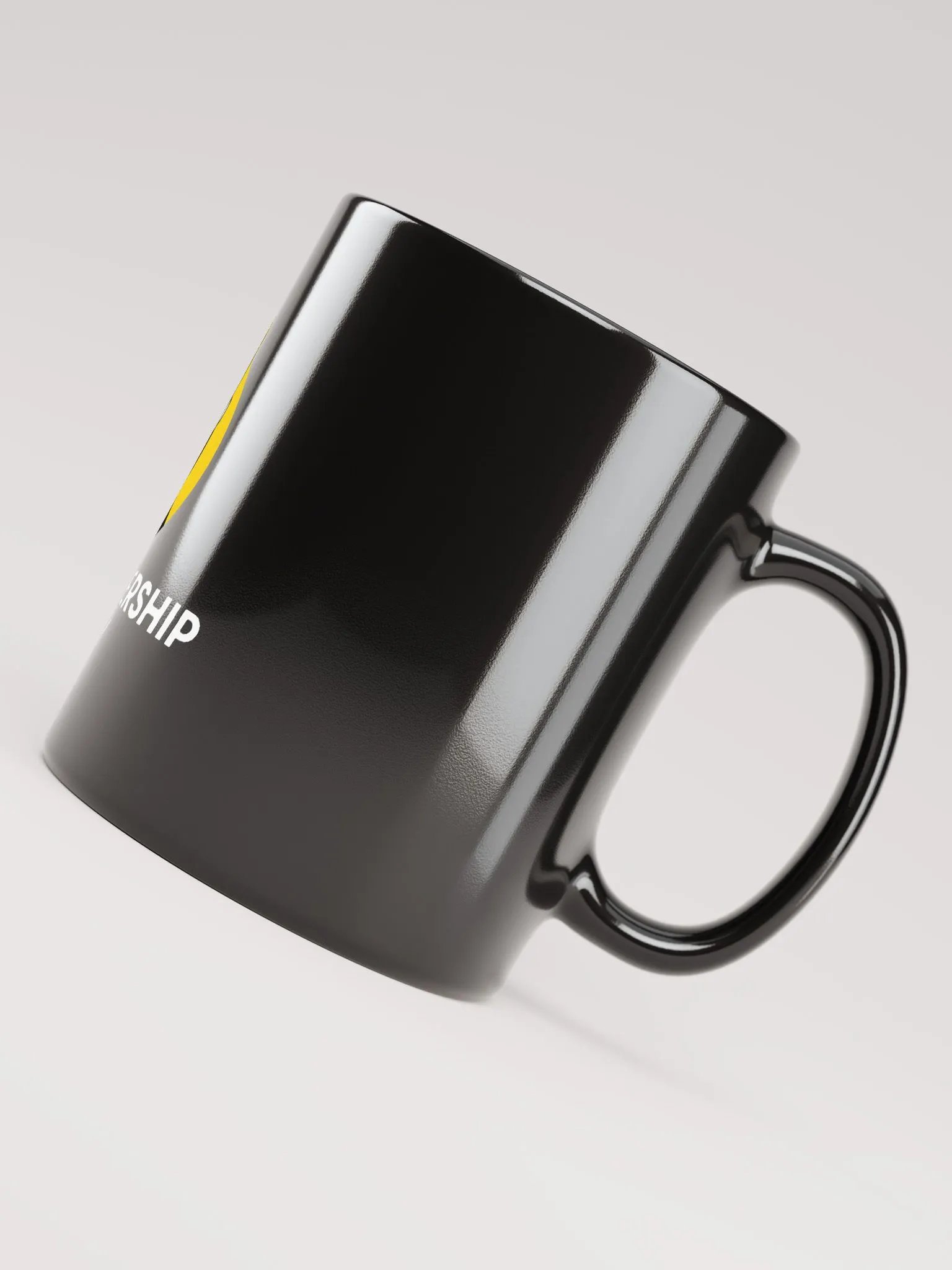 Black Glossy Mug product image (5)