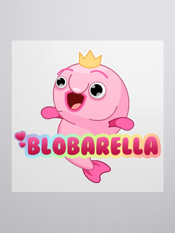 Blobarella Logo Sticker product image (1)
